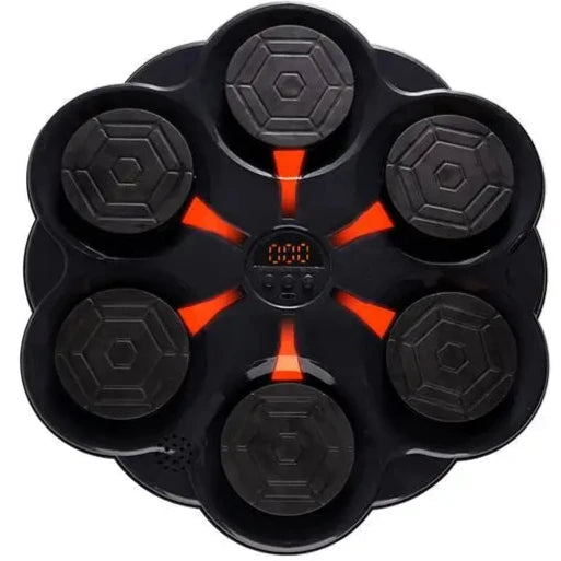Fit Boxe - Entraîneur de boxe musical mural Bluetooth intelligent, pour usage domestique et en salle de sport, équipement de frappe sur cible pour adultes et enfants